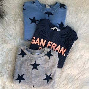 3 H&M Kids Sweatshirts Size 4-6Y